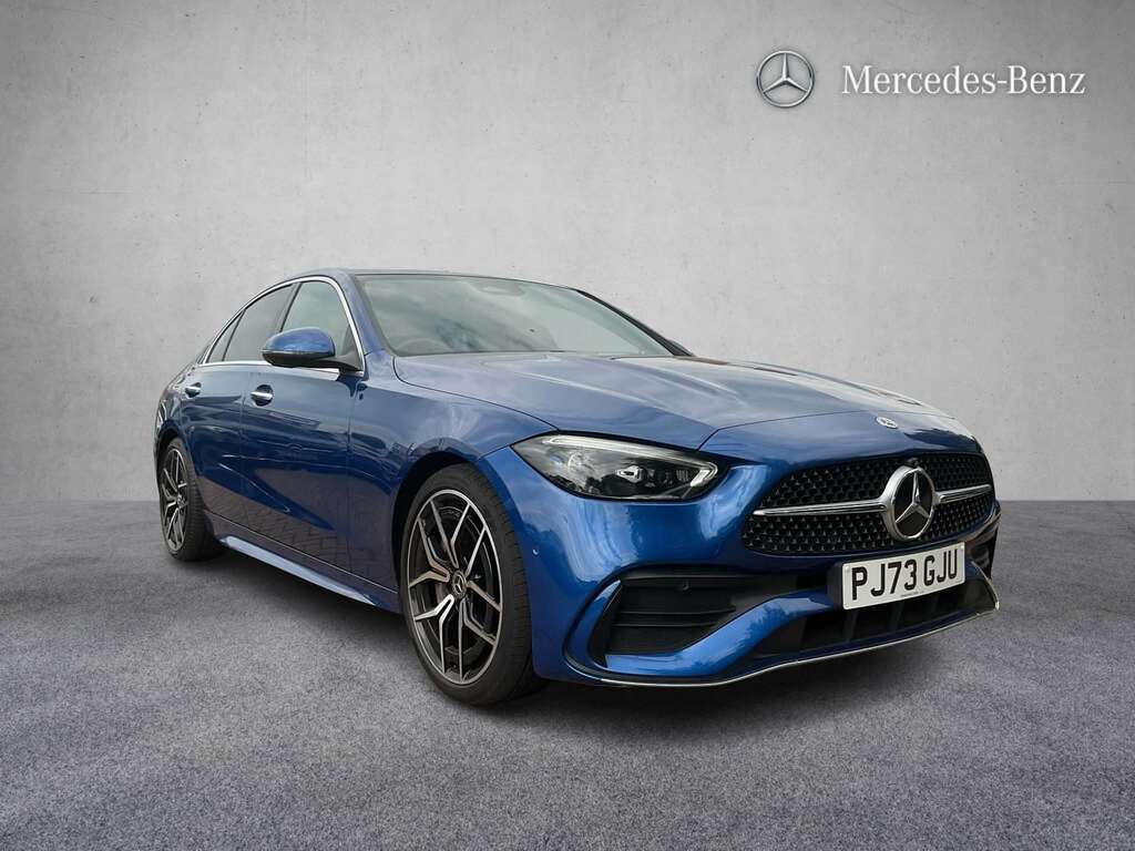 Mercedes-Benz C Class C300d Amg Line Premium Plus 9G-tronic 2023 Blue