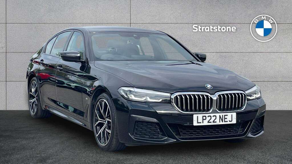 BMW 5 Series 520D Mht M Sport Step 2022 Black