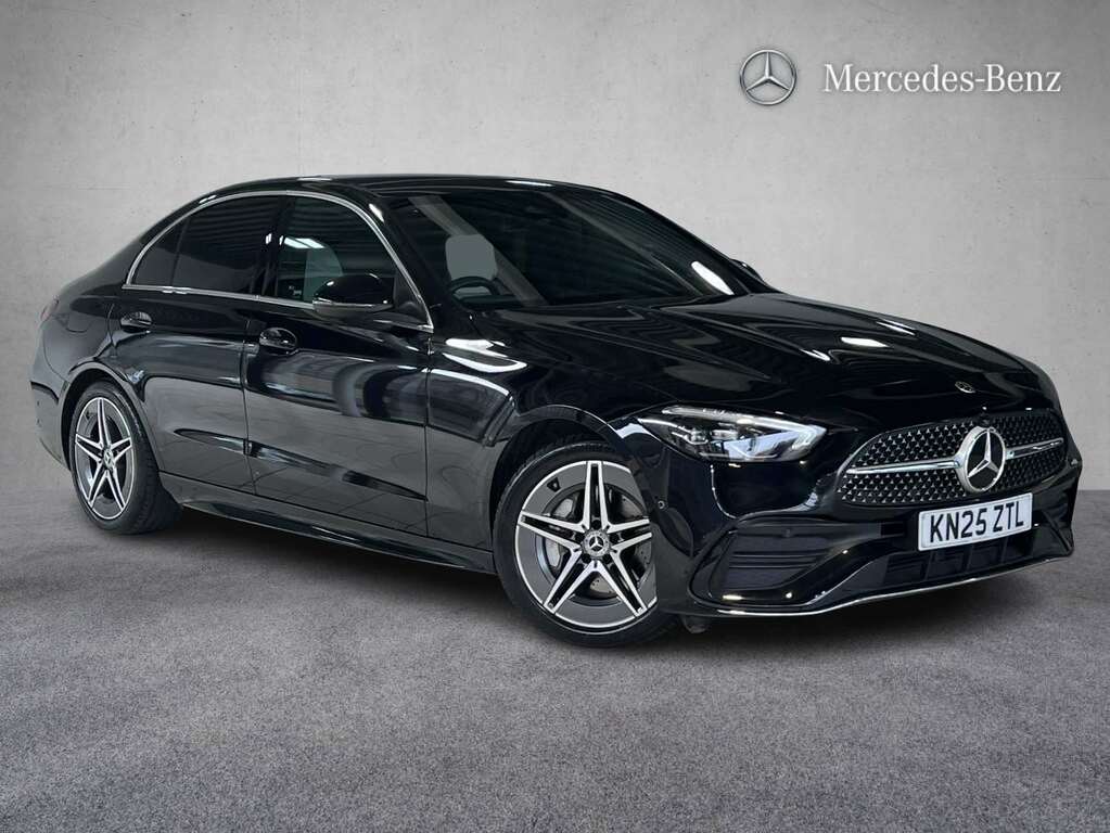 Mercedes-Benz C Class C200 Amg Line 9G-tronic 2025 Black