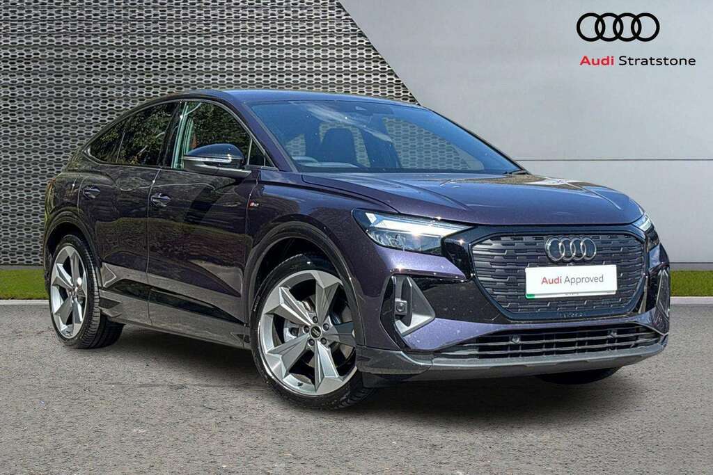 Audi Q4 E Tron 210Kw 45 82Kwh Black Edition 2026 Purple