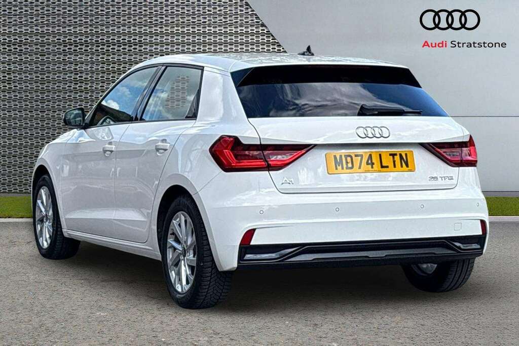Audi A1 25 Tfsi Sport 2025 MD74LTN White #3