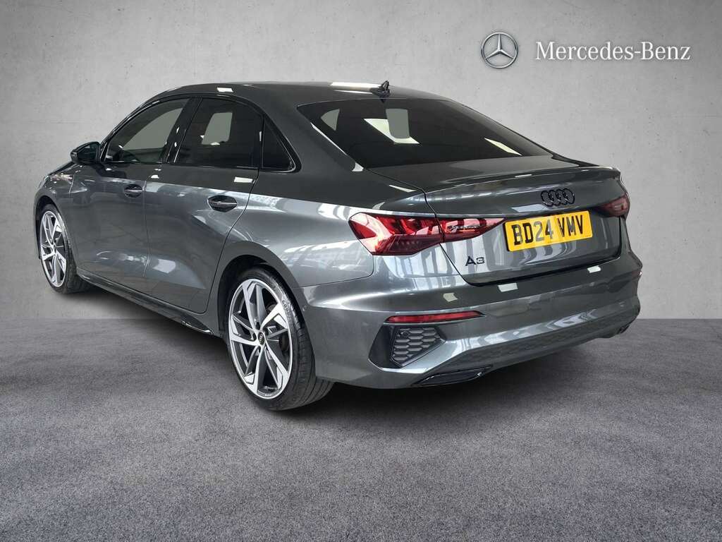Audi A3 35 Tdi Black Edition S Tronic 2024 BD24VMV Grey #3
