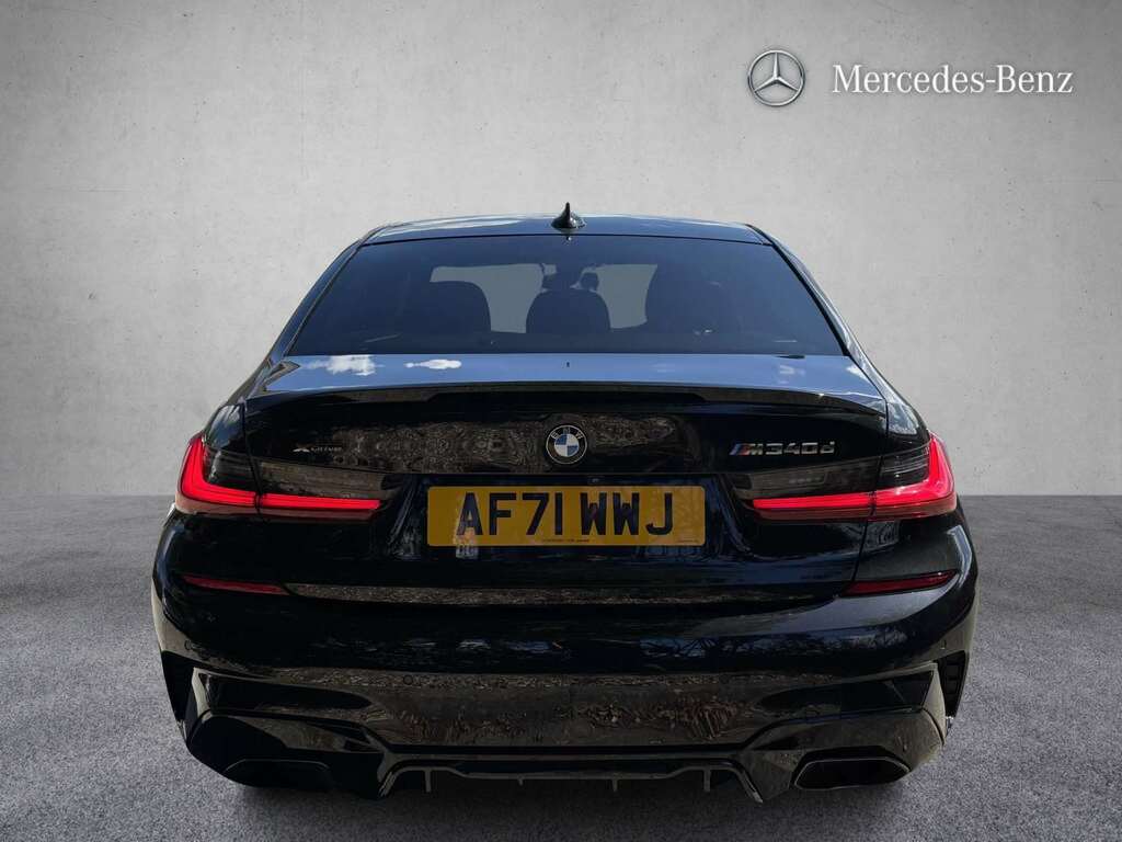 BMW 3 Series M340d Xdrive Mht Step 2021 AF71WWJ Black #4