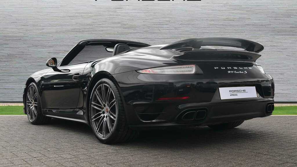 Porsche 911 Turbo S S-a 2014 Black #3