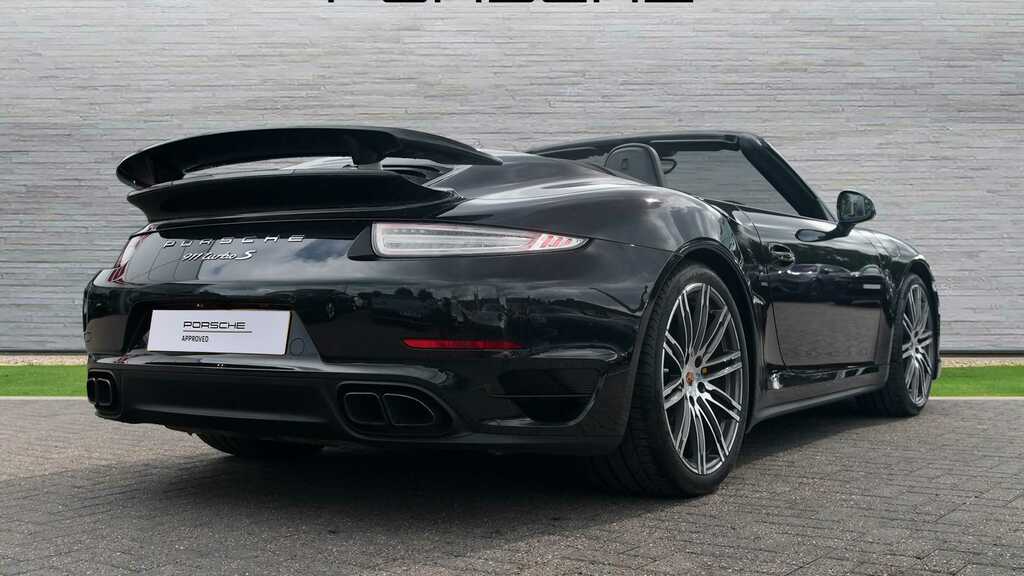Porsche 911 Turbo S S-a 2014 Black #4