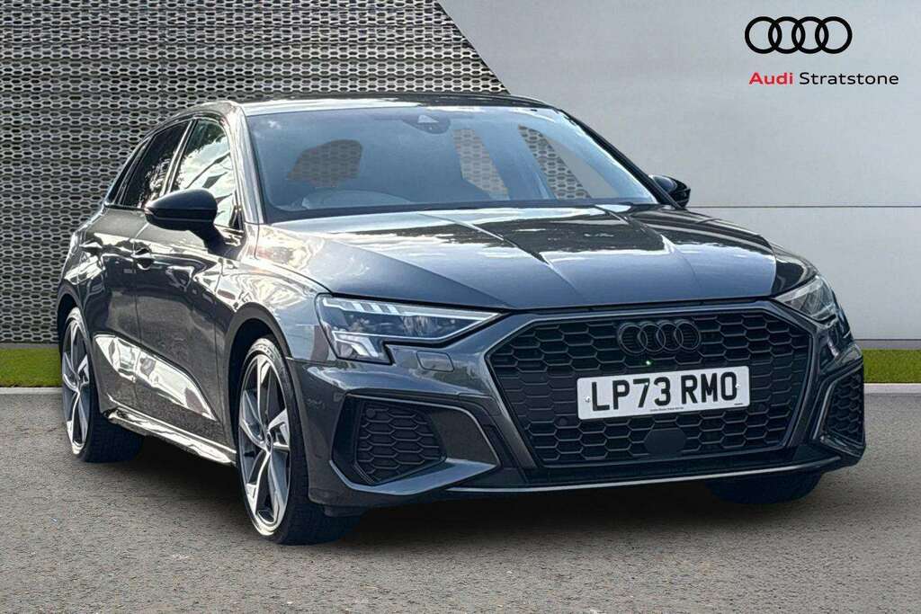 Audi A3 35 Tfsi Black Edition 2023 LP73RMO Grey
