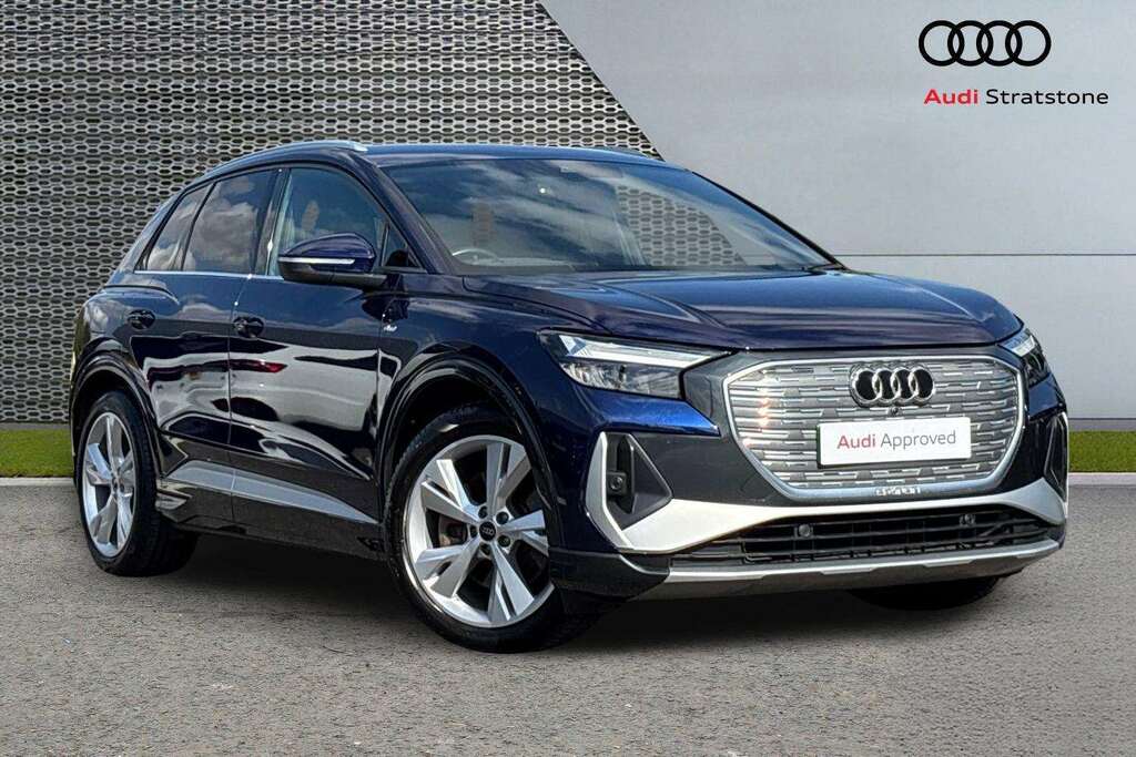 Audi Q4 E Tron 220Kw 50 Quattro 82Kwh S Line 2022 Blue