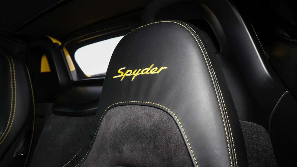 Porsche 718 Spyder 4.0 2dr White #14