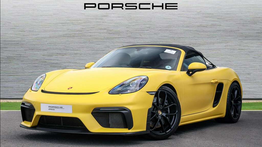 Porsche 718 Spyder 4.0 2dr White #2