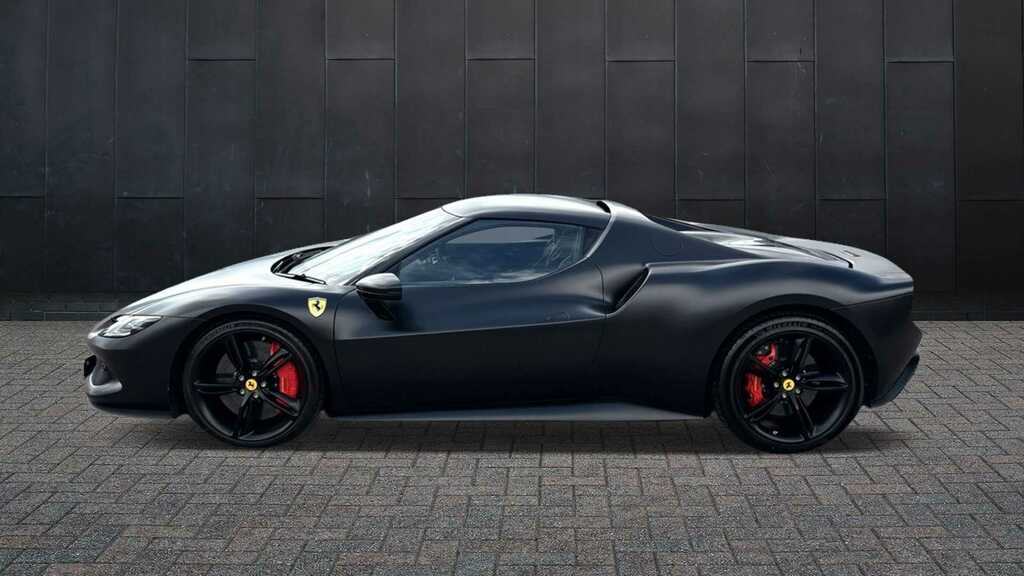 Ferrari 296 GTB 3.0T V6 7.45Kwh F1 Dct Euro 6 Ss 2023 Black #4