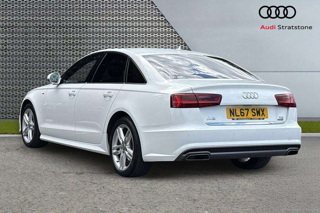 Audi A6 2.0 Tdi Quattro S Line S Tronic 2017 White #3