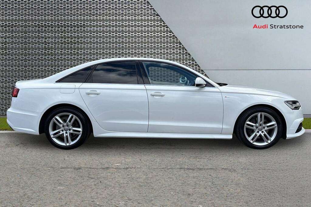 Audi A6 2.0 Tdi Quattro S Line S Tronic 2017 White #4
