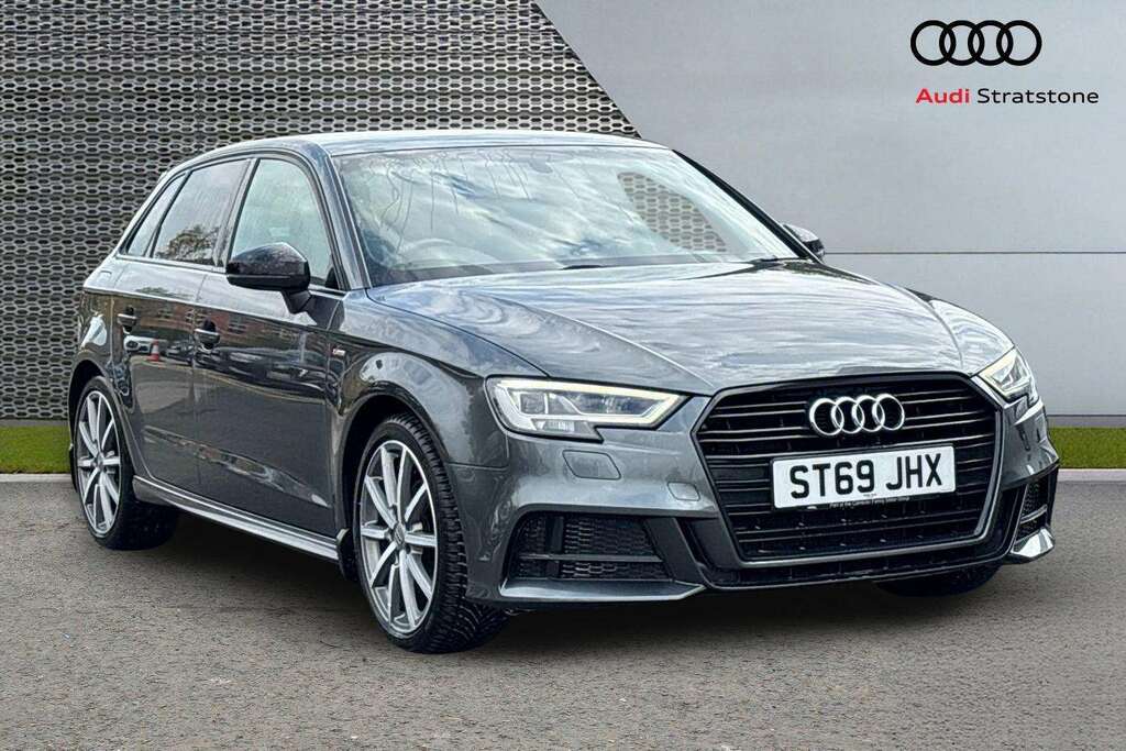 Audi A3 30 Tdi 116 Black Edition 2019 ST69JHX Grey