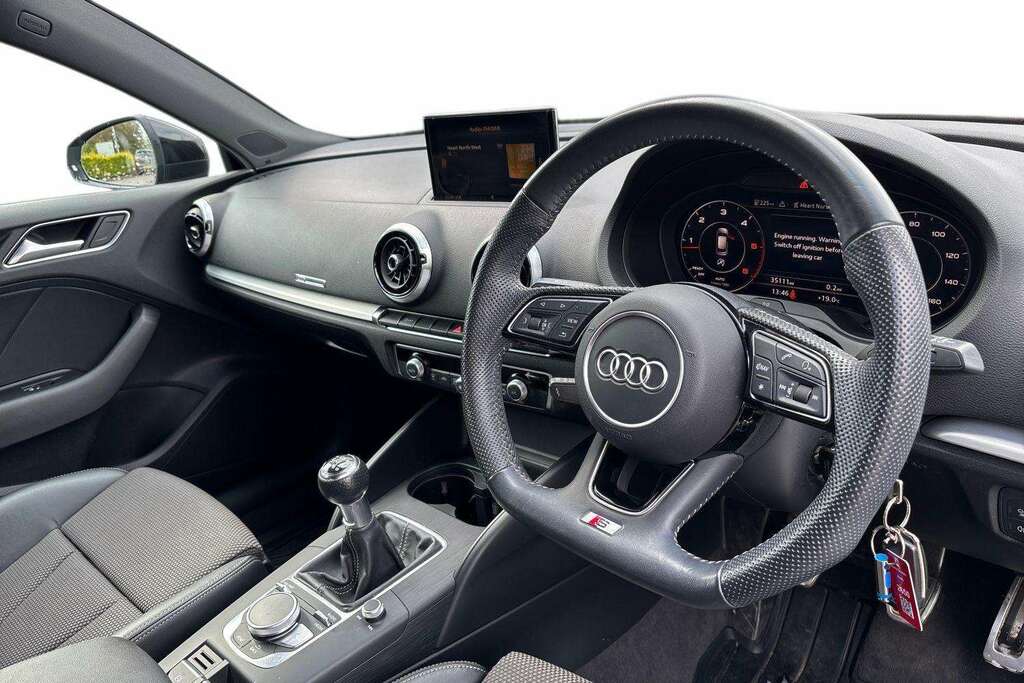 Audi A3 30 Tdi 116 Black Edition 2019 ST69JHX Grey #6