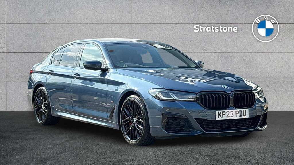 BMW 5 Series 520D Xdrive Mht M Sport Step 2023 Blue