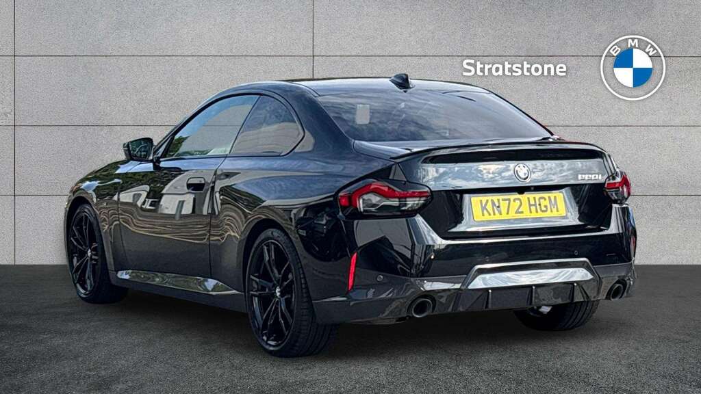 BMW 2 Series 220I M Sport Step 2023 KN72HGM Black #2