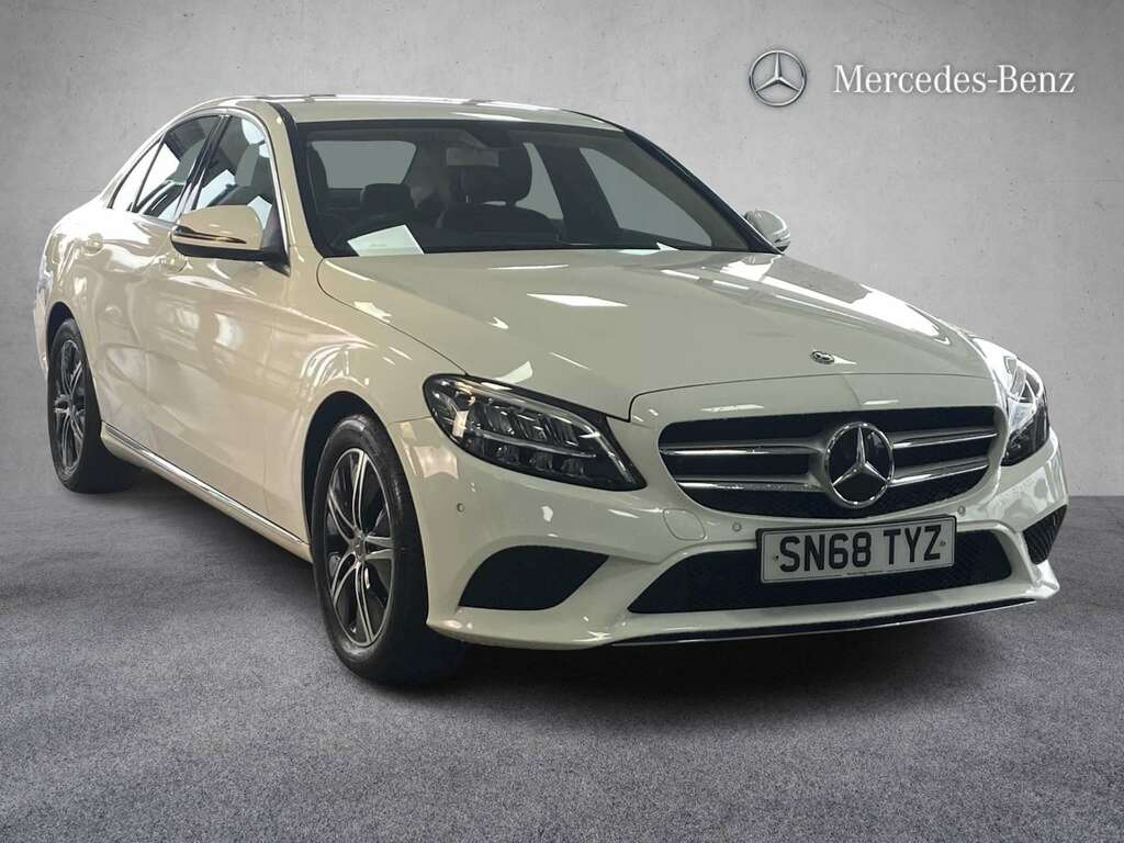Mercedes-Benz C Class C200 Sport 9G-tronic 2018 White