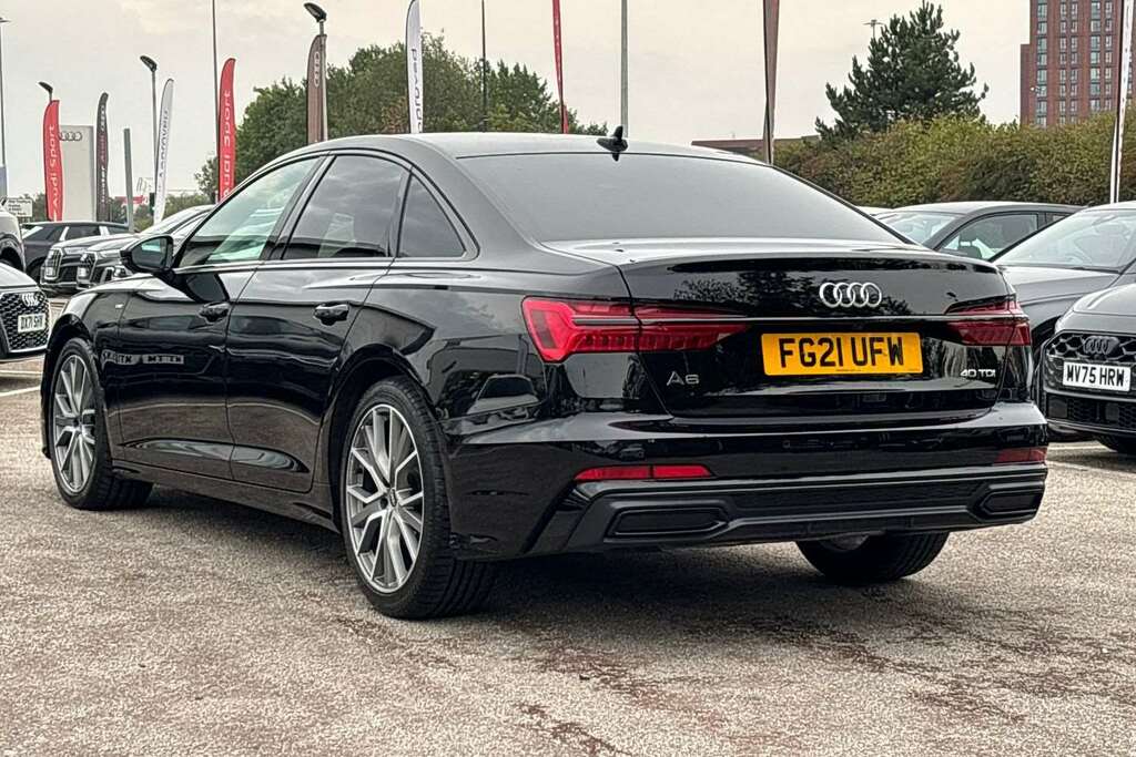 Audi A6 40 Tdi Black Edition S Tronic 2021 Black #3