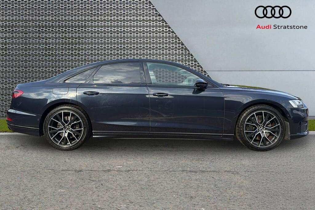 Audi A8 55 Tfsi Quattro Black Edition Tiptronic 2021 Blue #4