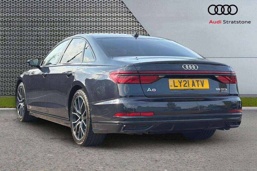 Audi A8 55 Tfsi Quattro Black Edition Tiptronic 2021 Blue #3