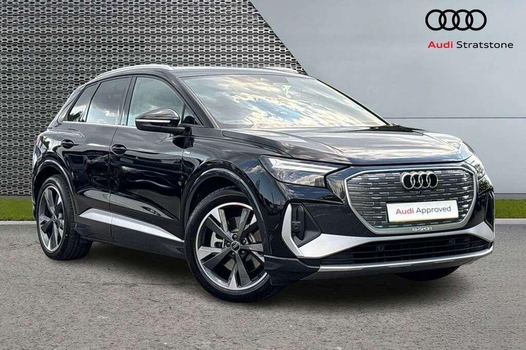 Audi Q4 E Tron 210Kw 45 82Kwh S Line Leather 2026 Black