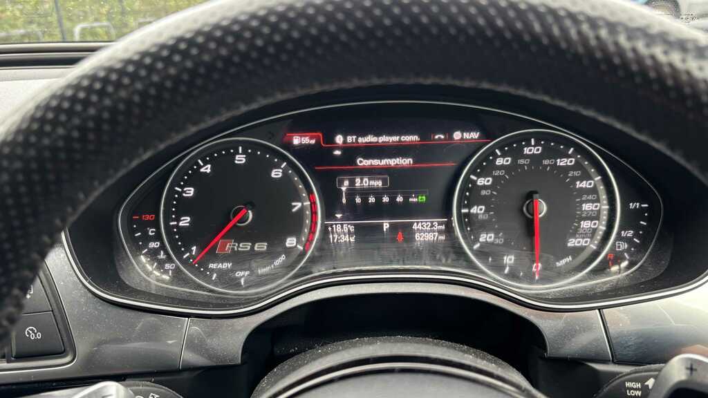 Audi RS6  Black #10