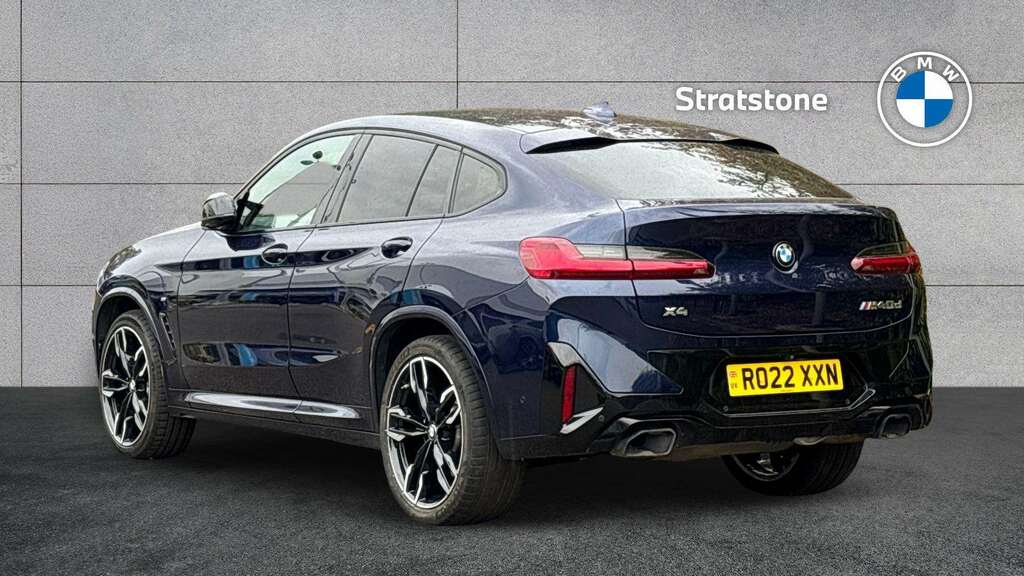 BMW X4 Xdrive M40d Mht 2022 Blue #2