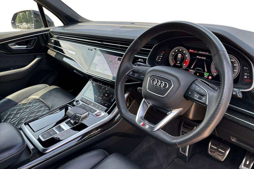 Audi Q7 Sq7 Tfsi Quattro Black Edition Tiptronic Cs Blue #6