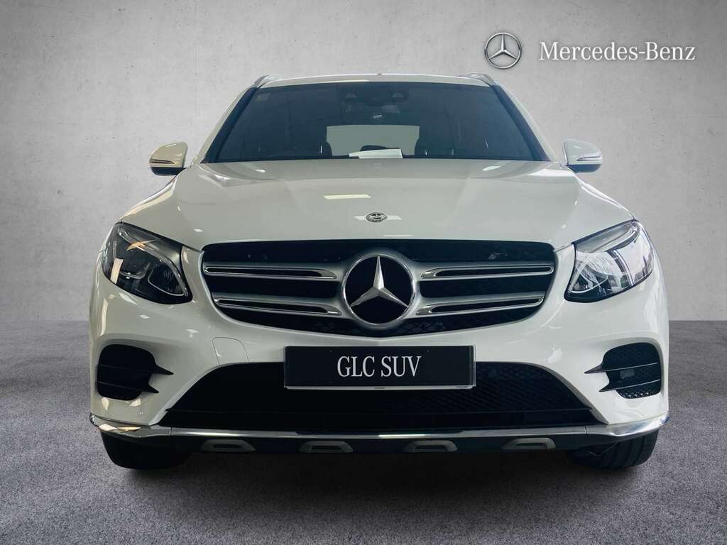 Mercedes-Benz GLC Class 220D 4Matic Amg Line 9G-tronic 2018 White #2