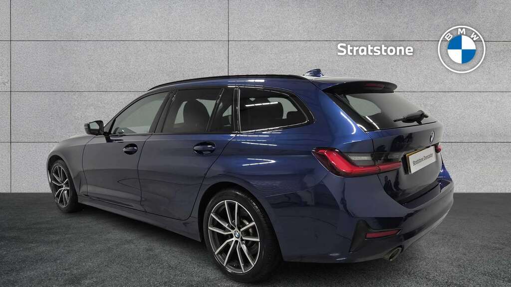 BMW 3 Series 330I Sport Step 2020 YL69UTA Blue #2