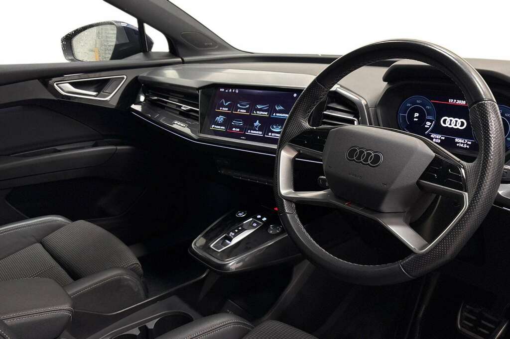 Audi Q4 E Tron 150Kw 40 82Kwh S Line 2022 Blue #6