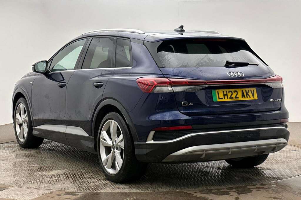 Audi Q4 E Tron 150Kw 40 82Kwh S Line 2022 Blue #3