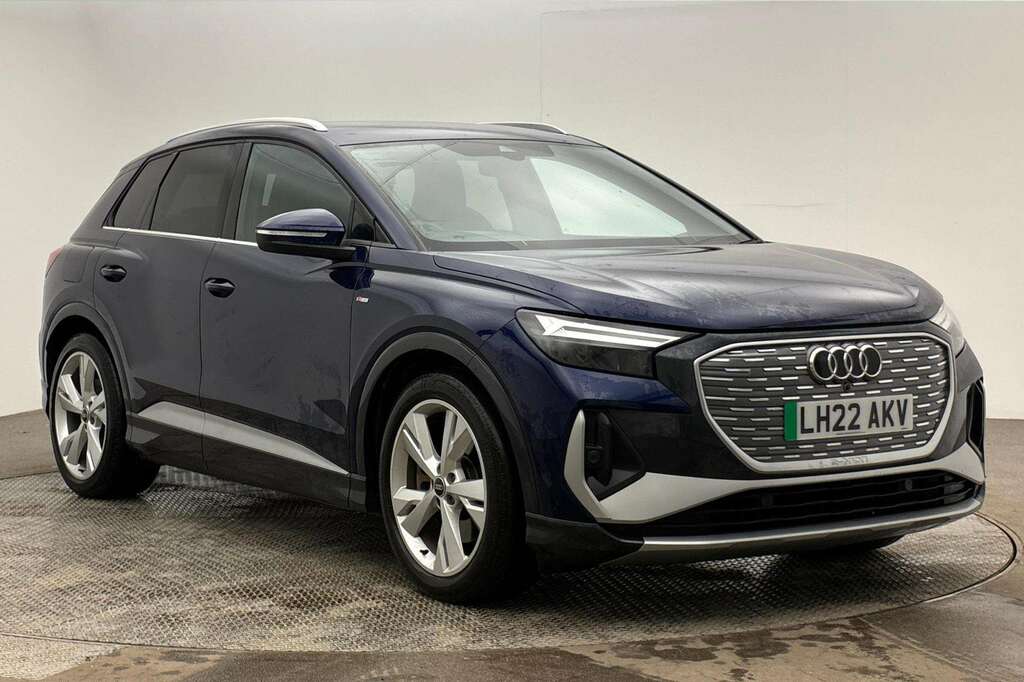 Audi Q4 E Tron 150Kw 40 82Kwh S Line 2022 Blue
