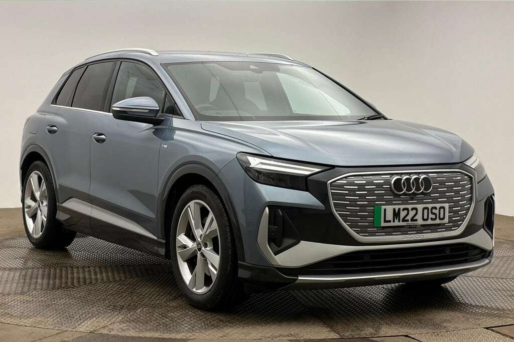 Audi Q4 E Tron 150Kw 40 82Kwh S Line 2022 Blue