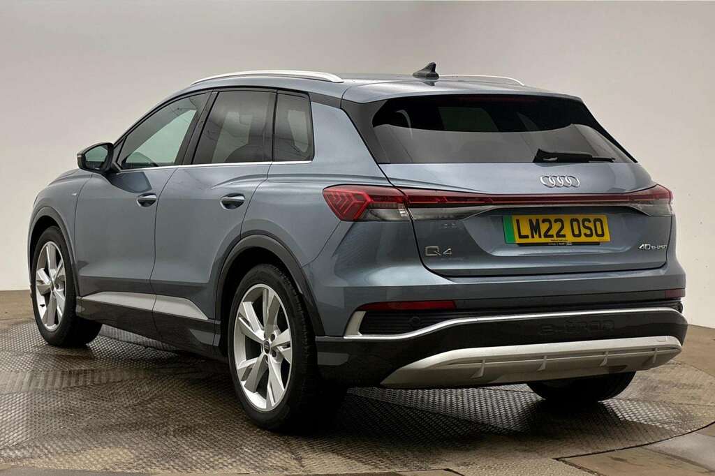 Audi Q4 E Tron 150Kw 40 82Kwh S Line 2022 Blue #3