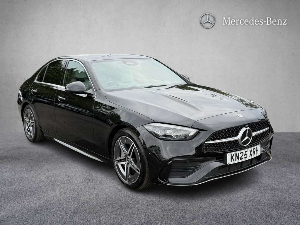 Mercedes-Benz C Class C200 Amg Line 9G-tronic 2025 Black