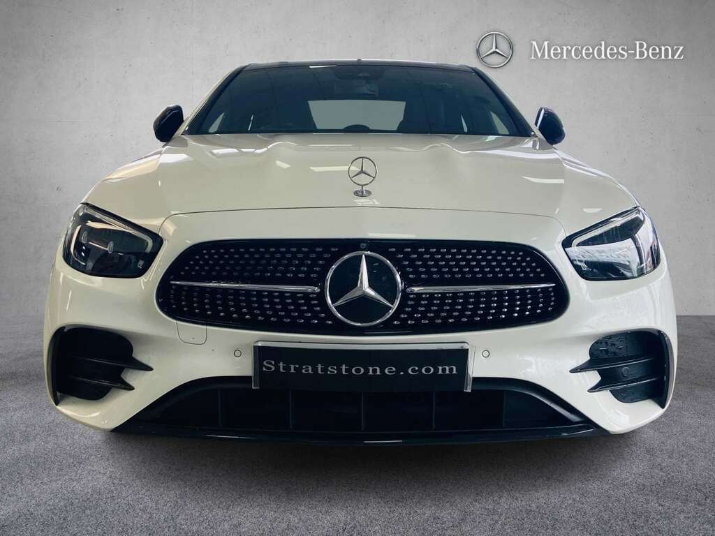 Mercedes-Benz E Class E220d Amg Line Night Edition Prem 9G-tronic 2 VX71LEJ White #2
