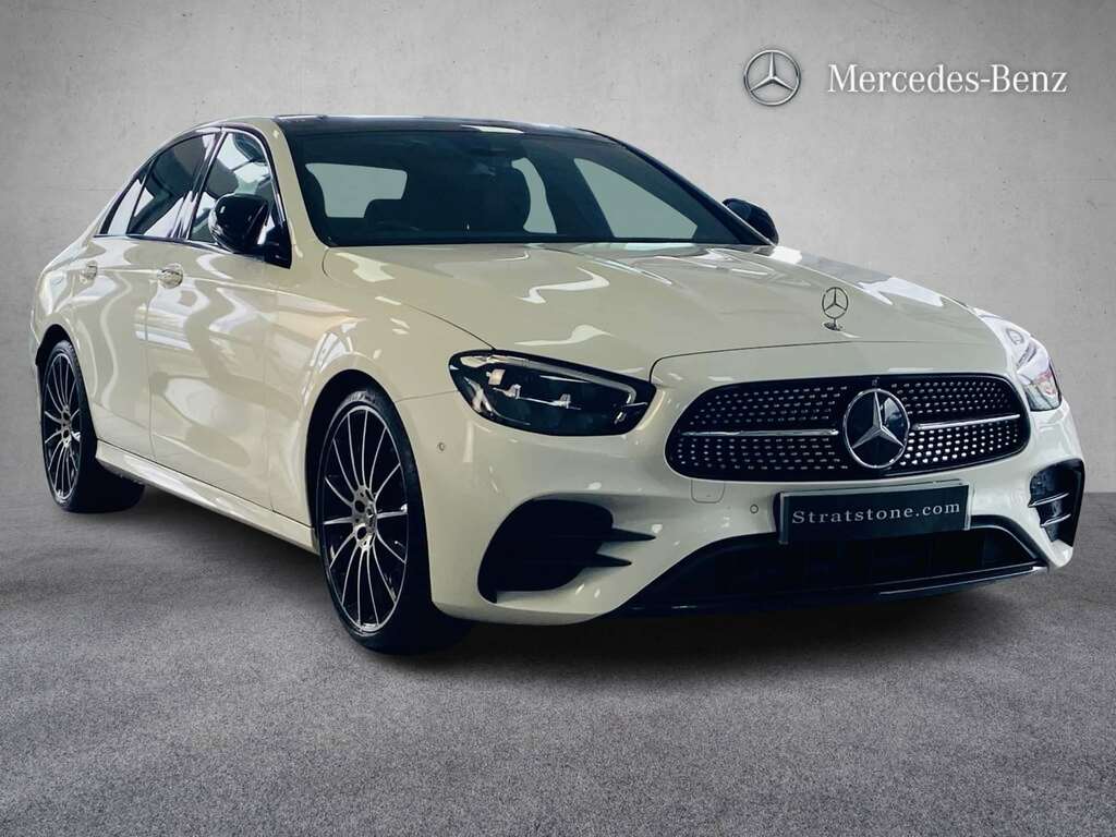 Mercedes-Benz E Class E220d Amg Line Night Edition Prem 9G-tronic 2 White