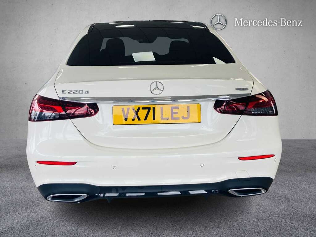 Mercedes-Benz E Class E220d Amg Line Night Edition Prem 9G-tronic 2 VX71LEJ White #4