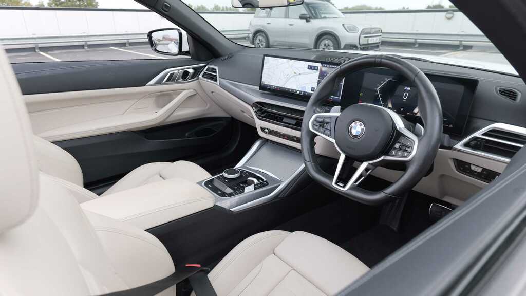 BMW 4 Series 420I M Sport Step 2024 White #6