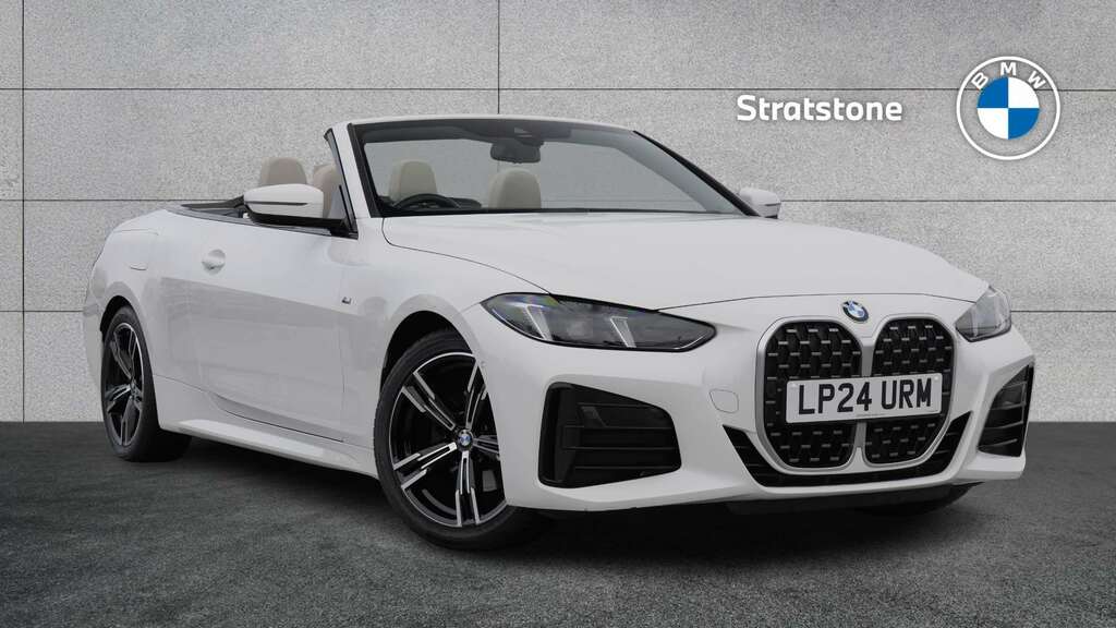 BMW 4 Series 420I M Sport Step 2024 White