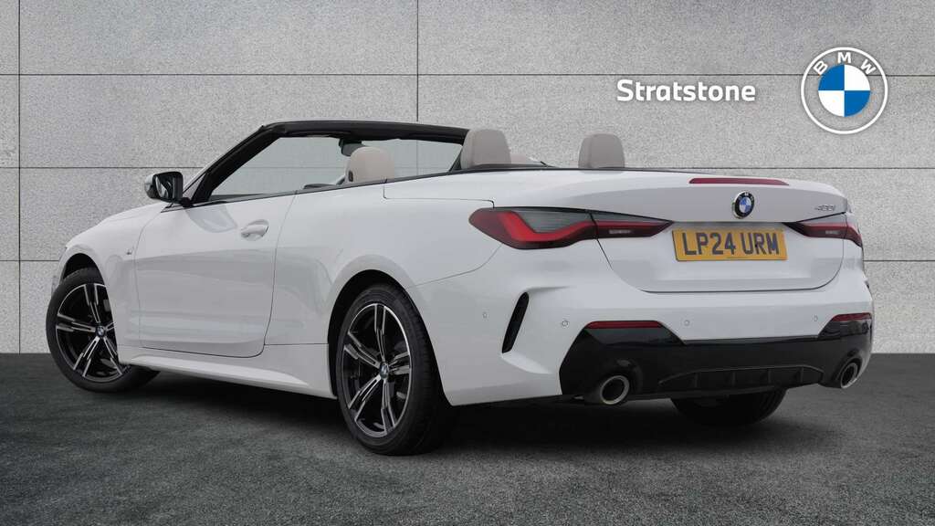 BMW 4 Series 420I M Sport Step 2024 White #2