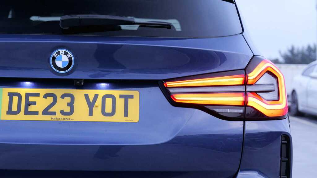 BMW iX3 Suv Blue #8