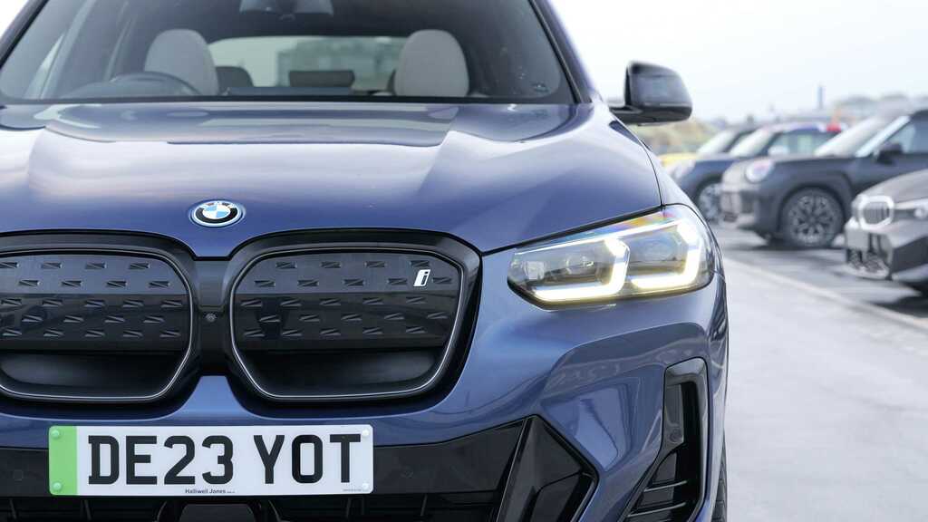 BMW iX3 Suv Blue #7