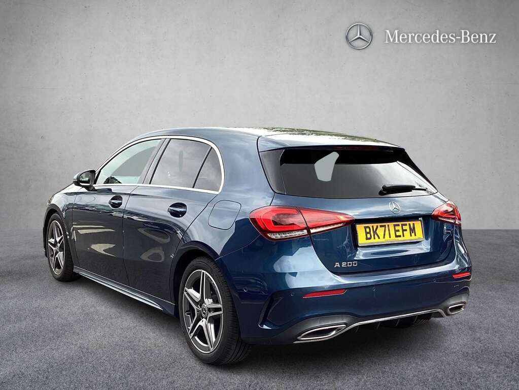 Mercedes-Benz A Class A200 Amg Line Executive 2021 BK71EFM Blue #2