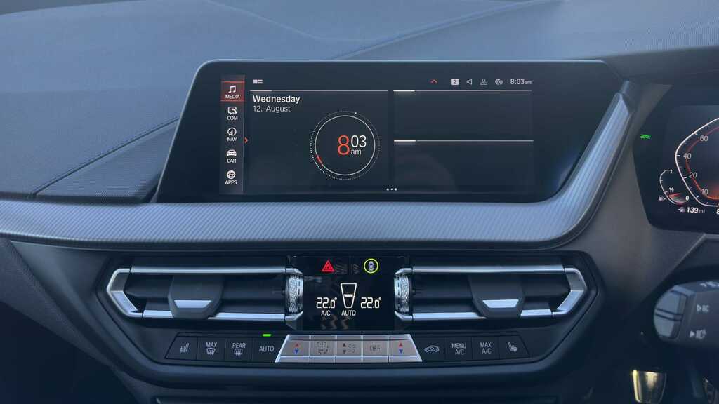 BMW 1 Series 1.6 Efficiency Dynamics Black #9