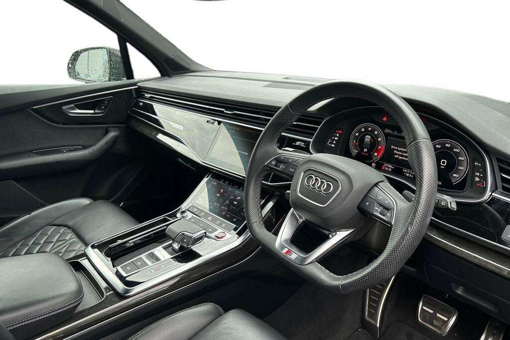 Audi Q7 Sq7 Tfsi Quattro Black Edition Tiptronic 2023 Black #6