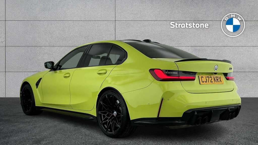 BMW M3 Xdrive Competition M Step 2023 Yellow #2