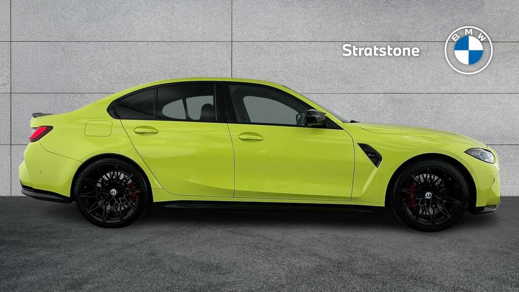 BMW M3 Xdrive Competition M Step 2023 Yellow #3