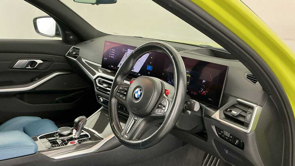 BMW M3 Xdrive Competition M Step 2023 Yellow #6